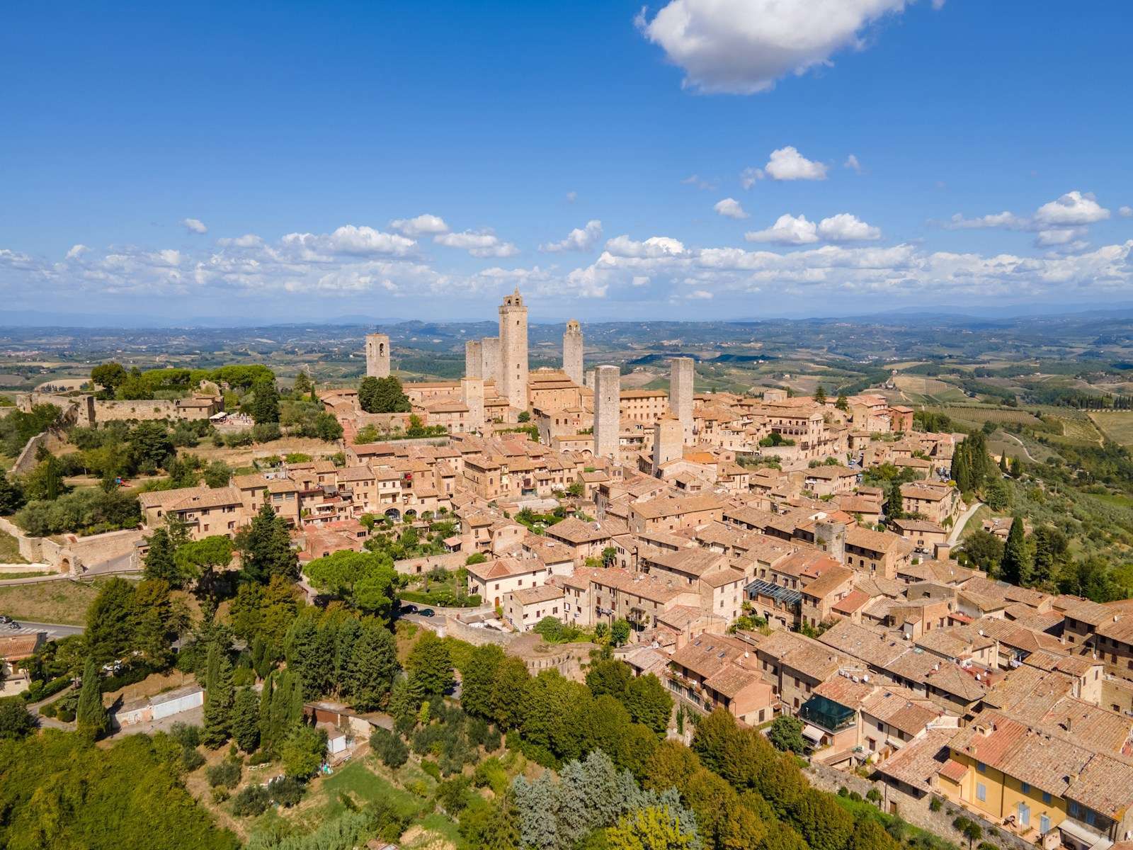 The towers of San Gimignano